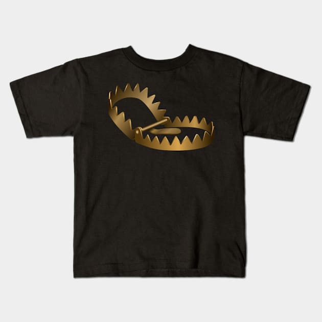 Bear Trap Kids T-Shirt by Wild Catch